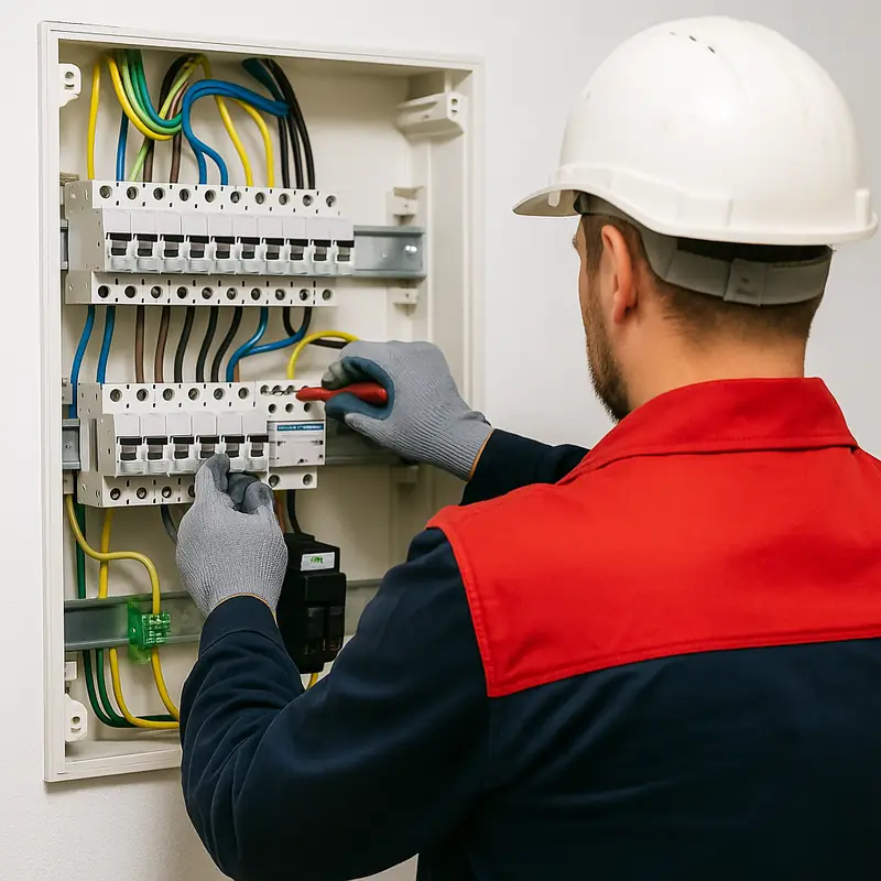 Elektromontaža — spajanje razvodnog ormara i invertera